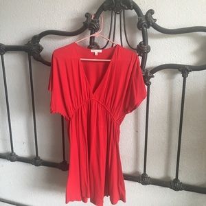 Simple Red Dress